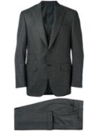 Canali Three-piece Suit, Men's, Size: 50, Grey, Cupro/wool
