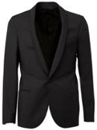 Lanvin Classic Blazer, Men's, Size: 48, Black, Cupro/mohair/wool