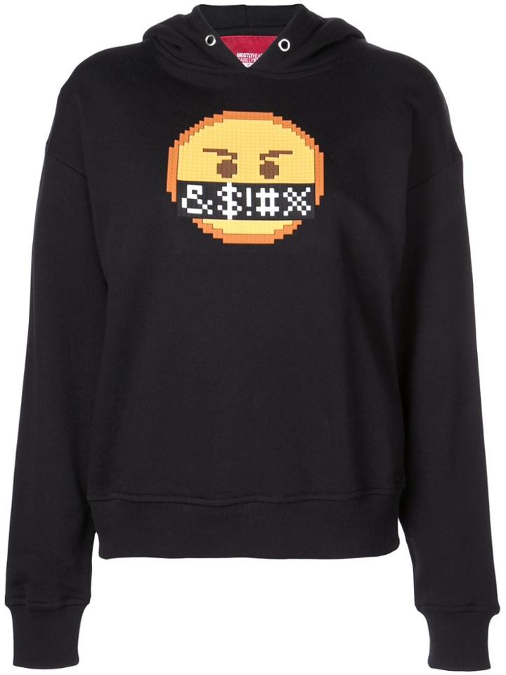Mostly Heard Rarely Seen 8-bit Curse Hoodie - Black
