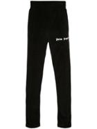 Palm Angels Chenille Track Pants - Black