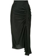 Christopher Esber Drapped Mid Skirt - Black