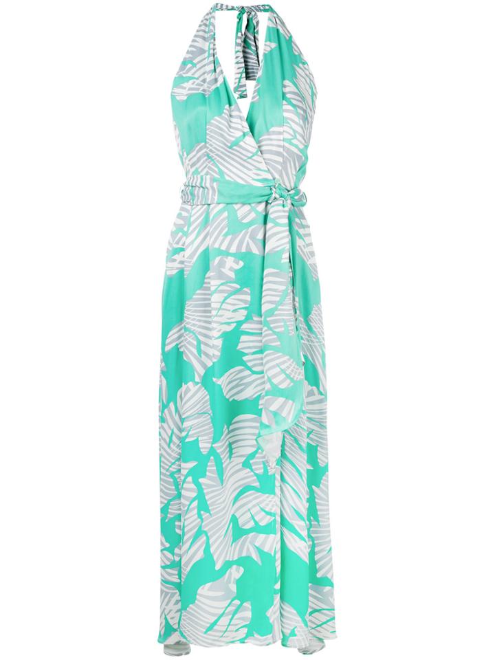 Diesel V-neck Wrap Dress - Green