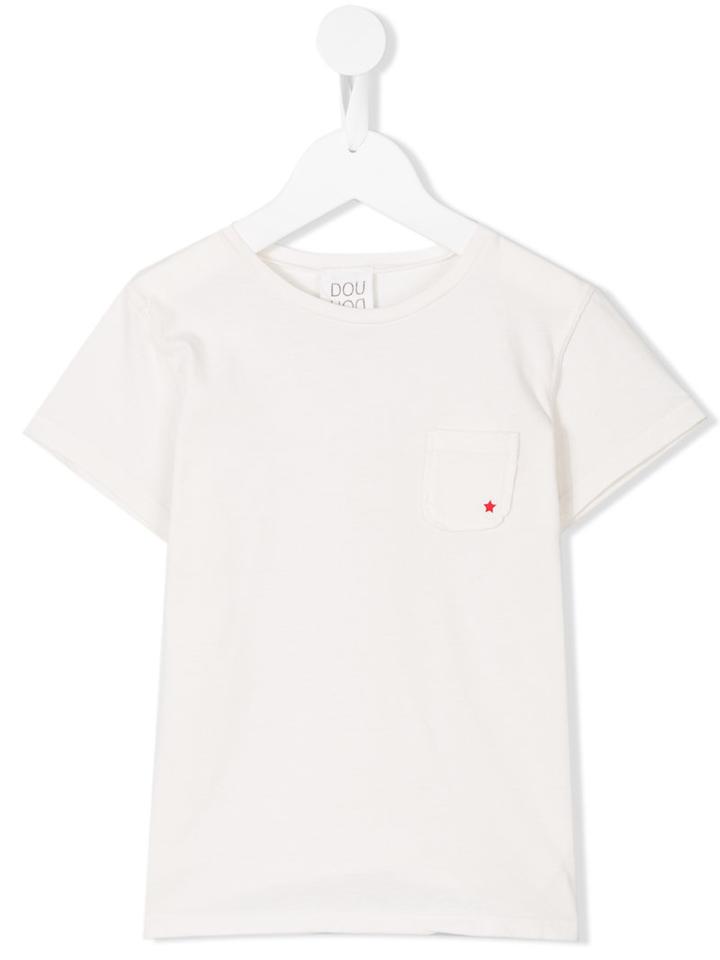 Douuod Kids Chest Pocket T-shirt, Boy's, Size: 6 Yrs, Nude/neutrals