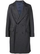 Fortela Double-breasted Coat - Grey