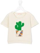 Anne Kurris Sake Cactus Sweatshirt, Girl's, Size: 8 Yrs, White