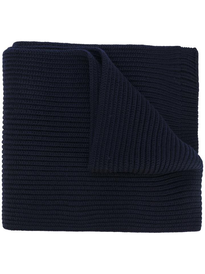Dsquared2 Ribbed Scarf - Blue