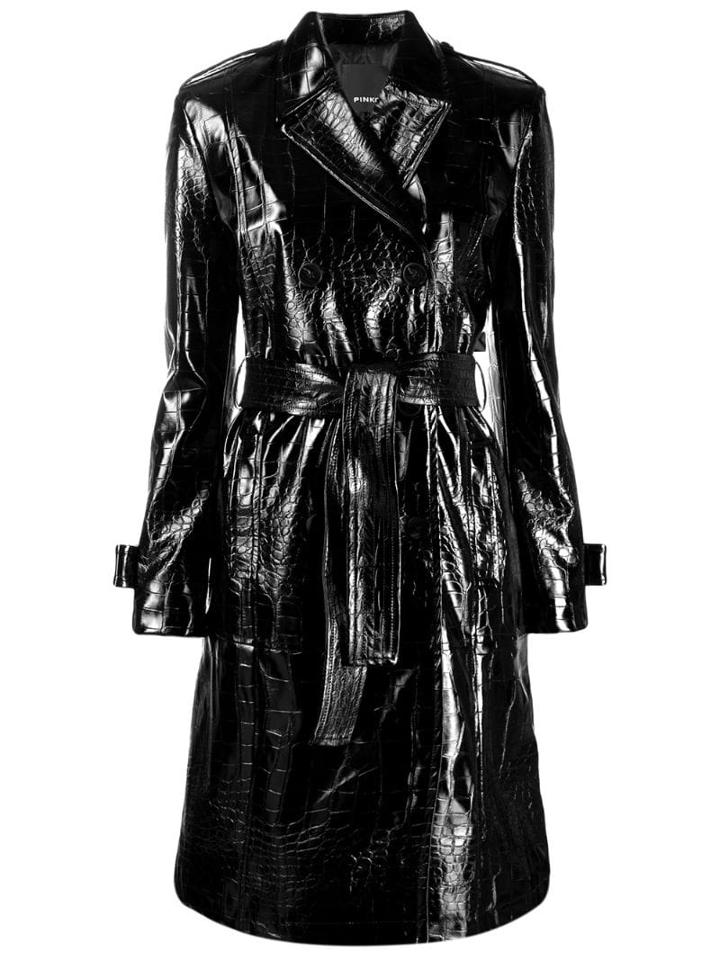 Pinko Trench Coat - Black