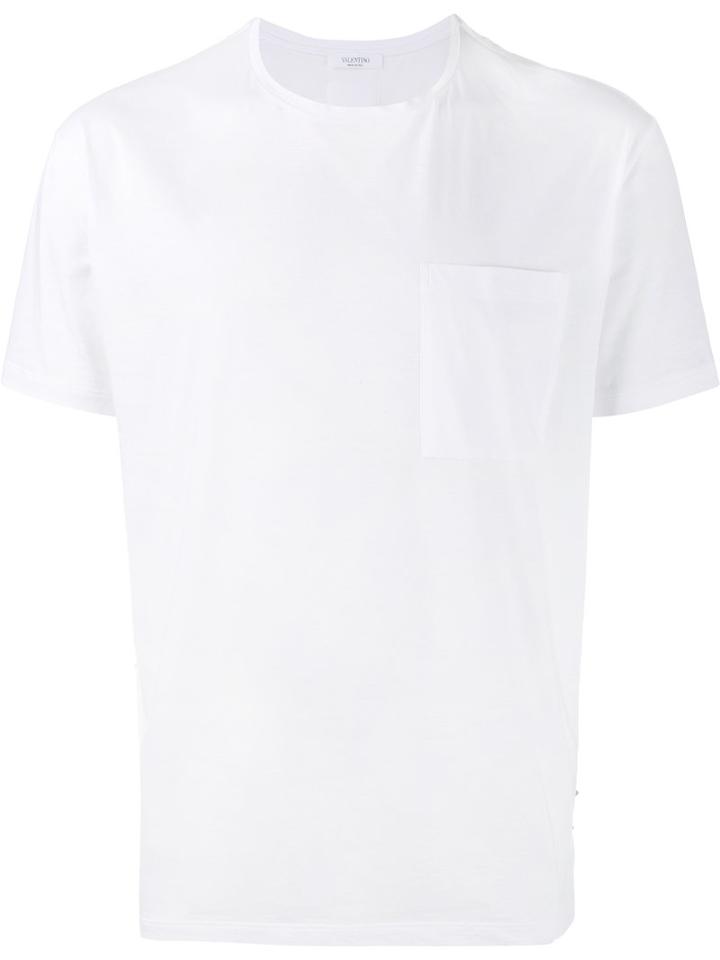 Valentino Rockstud T-shirt, Men's, Size: Small, White, Cotton