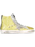 Golden Goose Deluxe Brand 'francy' Glitter Hi-top Sneakers
