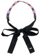 Marni Pearl Headband - Yellow & Orange
