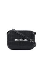Balenciaga Everyday Camera Bag Xs Aj - Black
