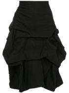 Rundholz Asymmetric Shaped Skirt - Black