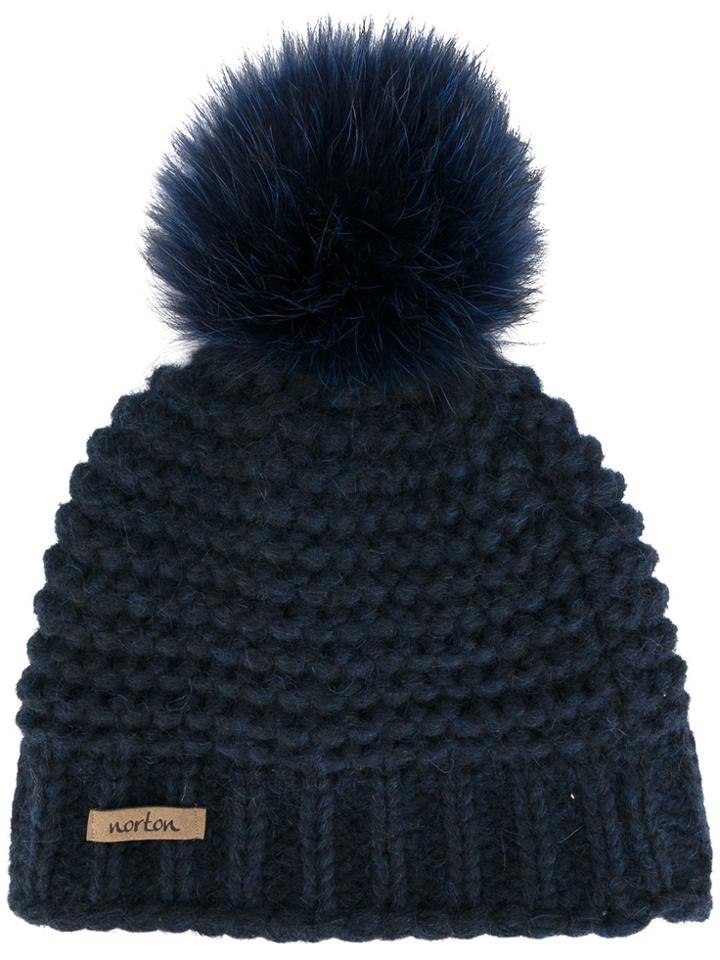 Norton Pom Pom Beanie - Blue