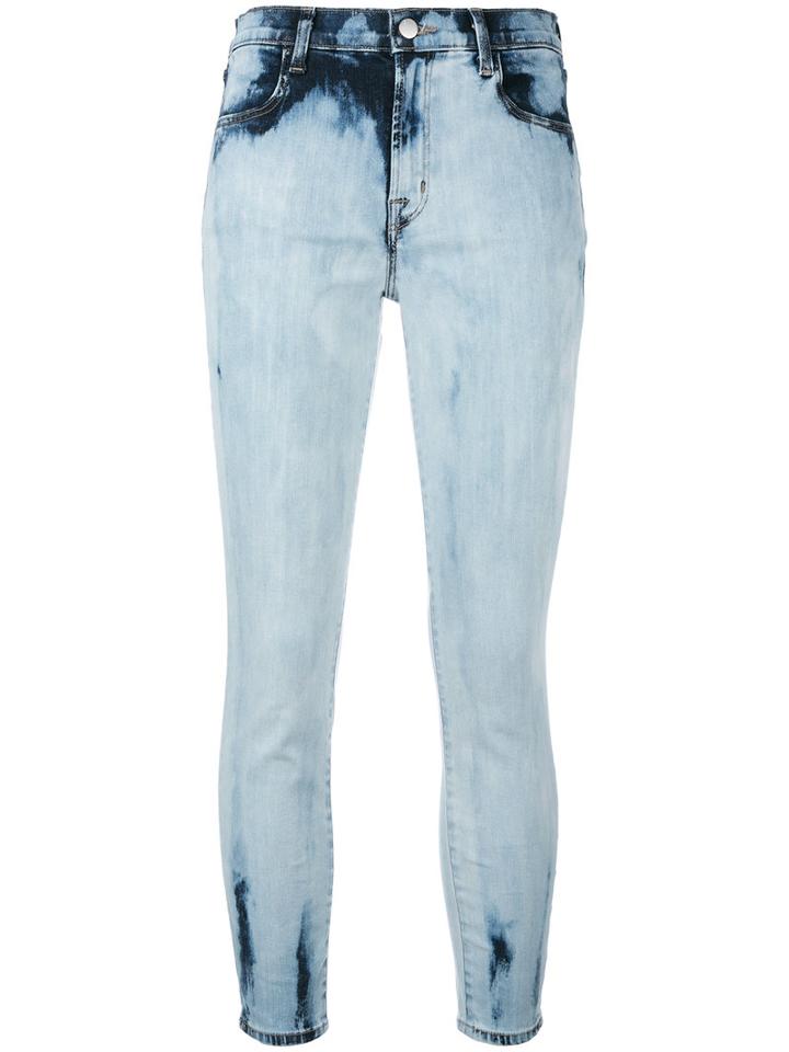 J Brand Alana Cropped Jeans, Women's, Size: 28, Blue, Cotton/polyurethane