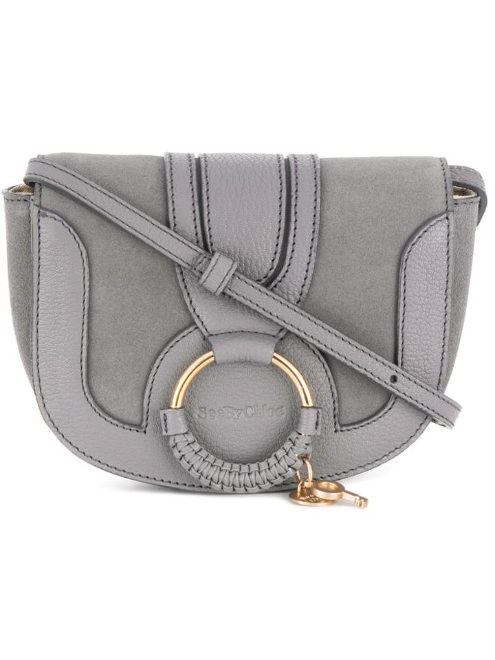 See By Chloé Mini Hana Crossbody - Blue