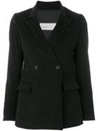 Gentry Portofino Double Breasted Blazer - Black