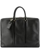 Louis Vuitton Pre-owned Porte Documents Travel Bag - Black