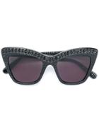 Stella Mccartney Eyewear Crystal-embellished Cat Eye Sunglasses -
