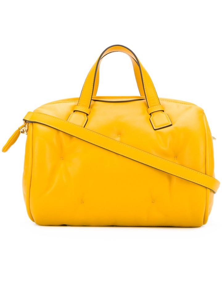 Anya Hindmarch Barrel Tote - Yellow & Orange