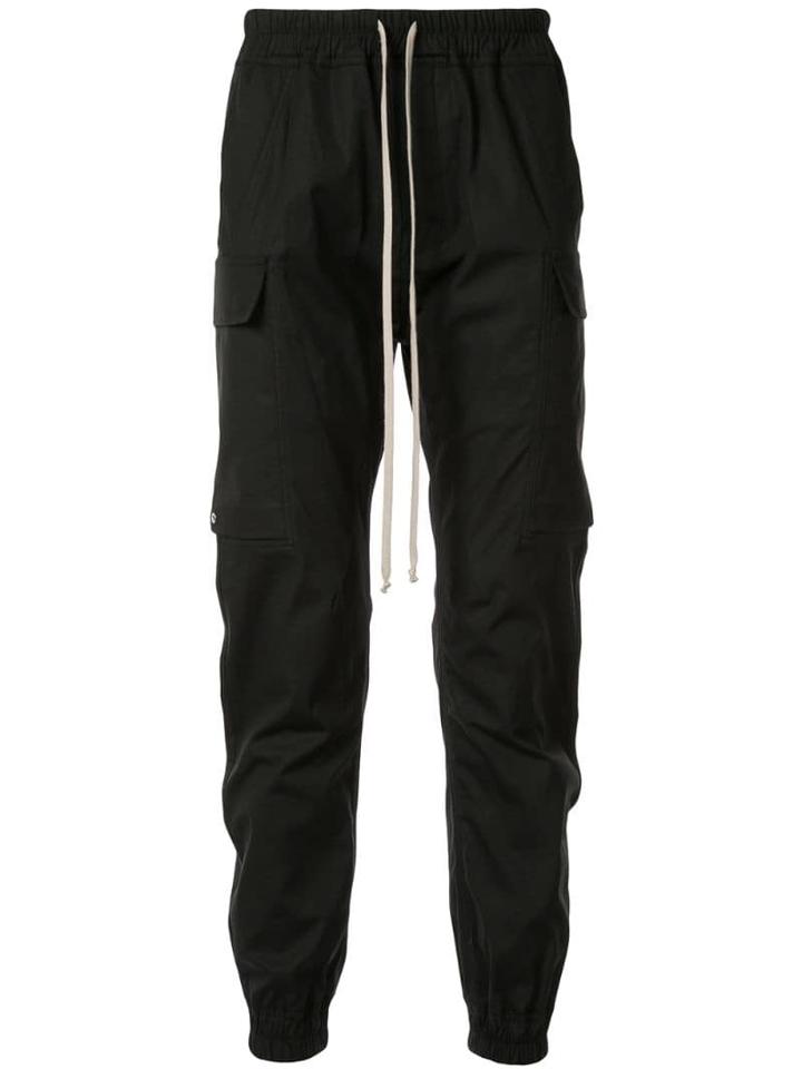 Rick Owens Classic Track Trousers - Black