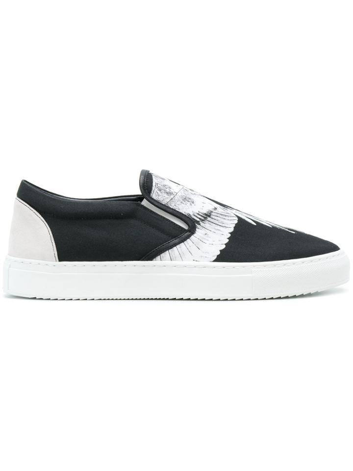 Marcelo Burlon County Of Milan Snakes Wings Sneakers - Multicolour