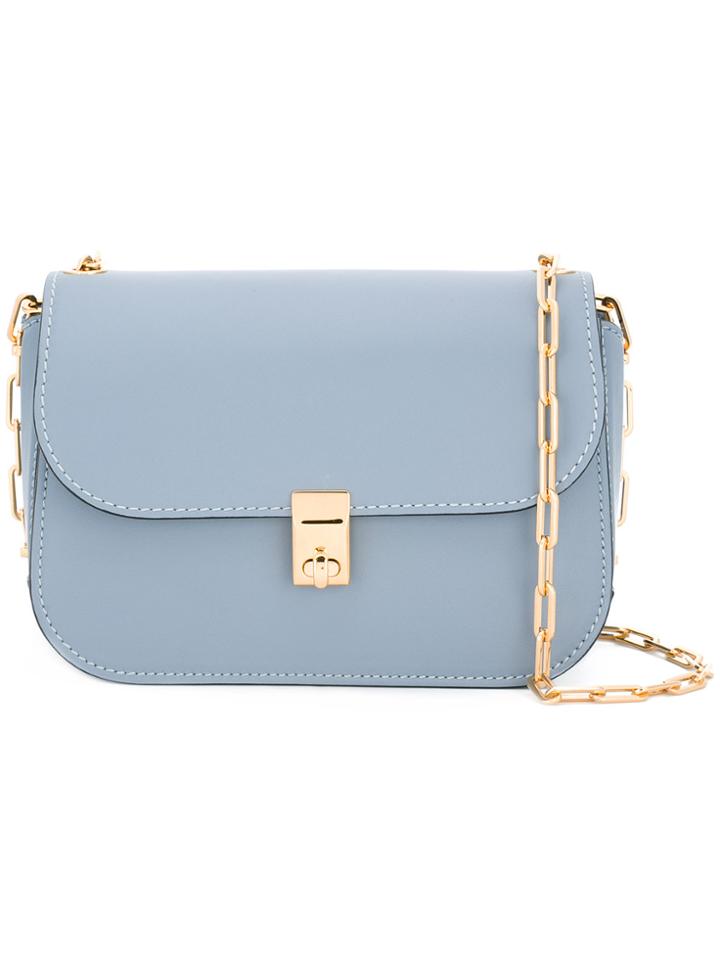 Valentino Valentino Garavani Chain Link Shoulder Bag - Blue