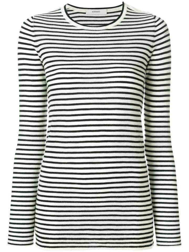 Humanoid Straight Fit Knitted Top - Black