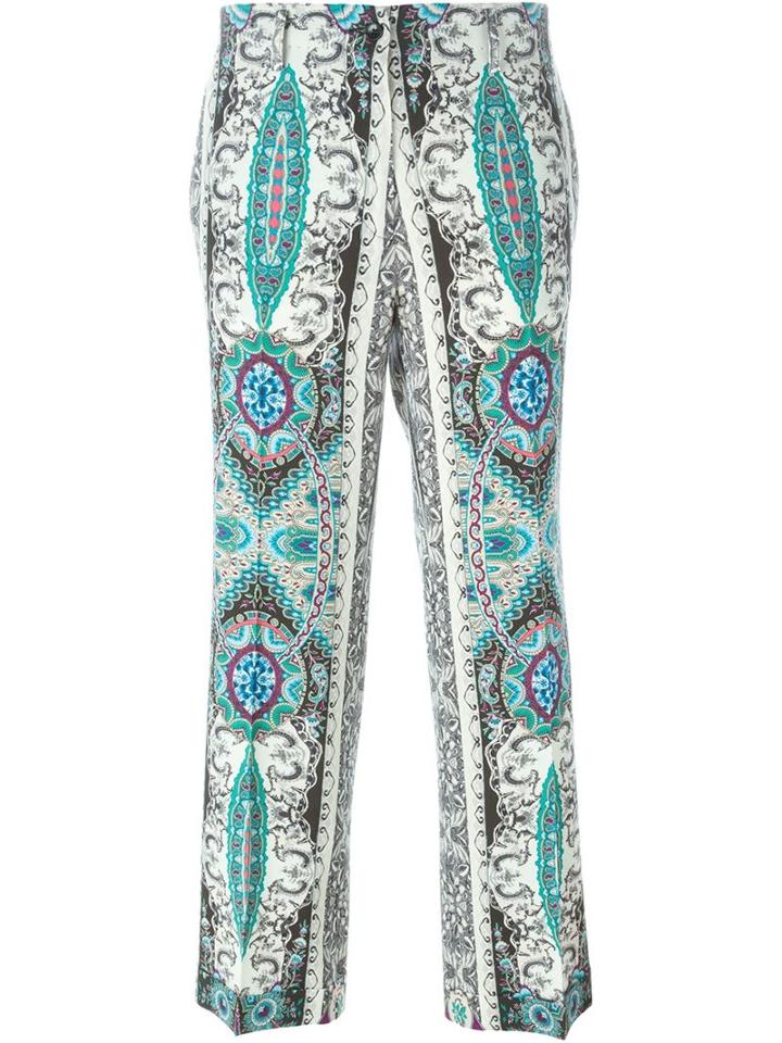 Etro Scarf Print Trousers