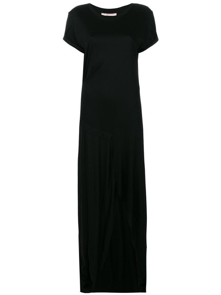 A.f.vandevorst Asymmetric T-shirt Dress - Black
