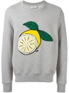 Ami Alexandre Mattiussi Lemon Embroidered Sweatshirt