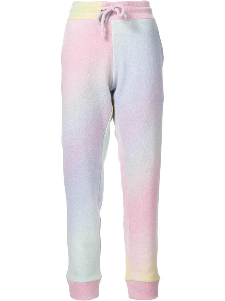 The Elder Statesman Rainbow Track Pants
