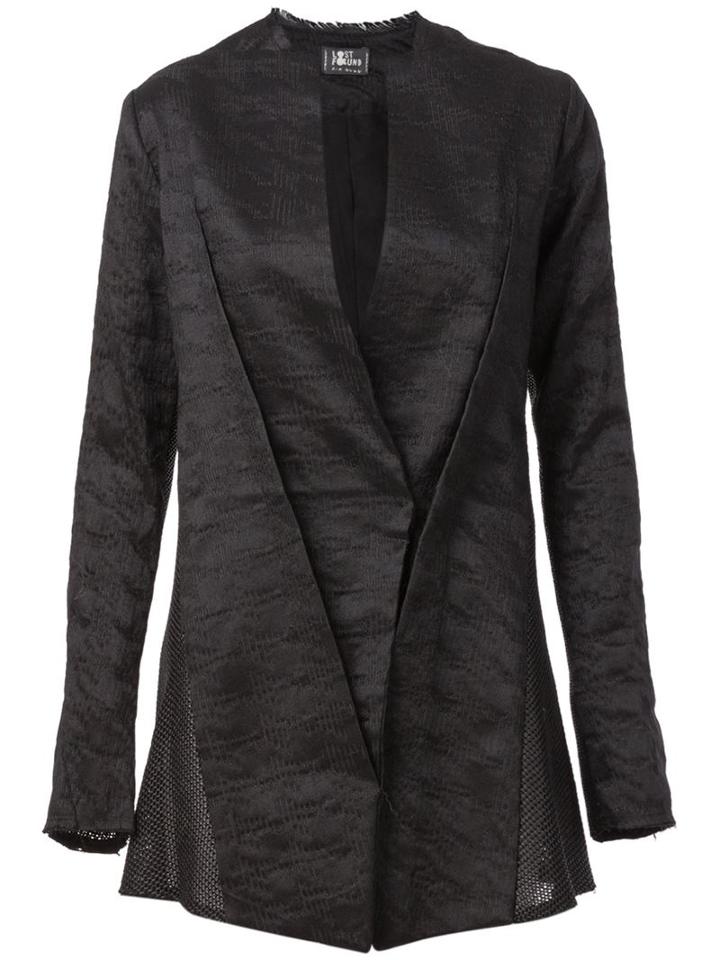 Lost And Found Double Breasted Jacquard Jacket
