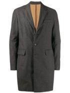 Dsquared2 Single Breasted Coat - Grey