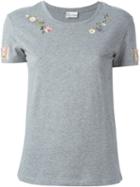 Red Valentino Embroidered T-shirt