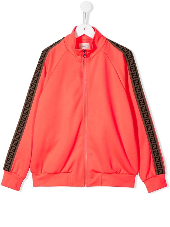 Fendi Kids Track Jacket - Pink
