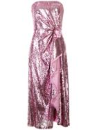 Prabal Gurung Embellished Strapless Dress - Pink