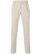 Briglia 1949 Pleated Detail Chinos - Brown
