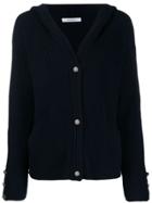 Max Mara Hooded Cardigan - Blue