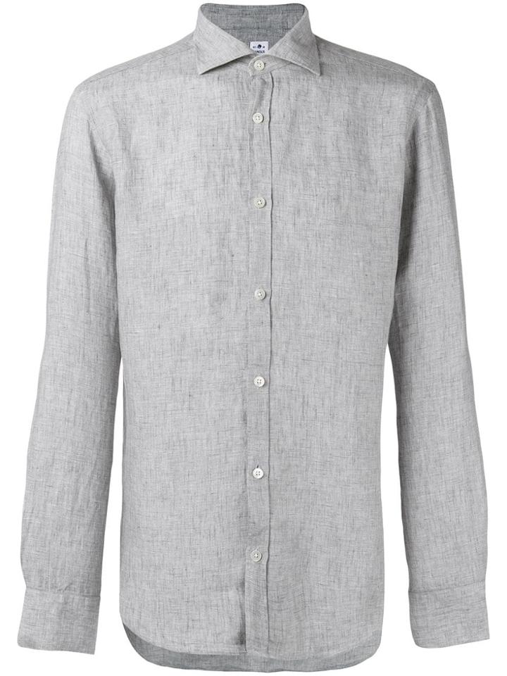 Danolis Spread Collar Shirt - Grey