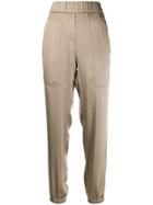 Fabiana Filippi Elasticated Waist Trousers - Green