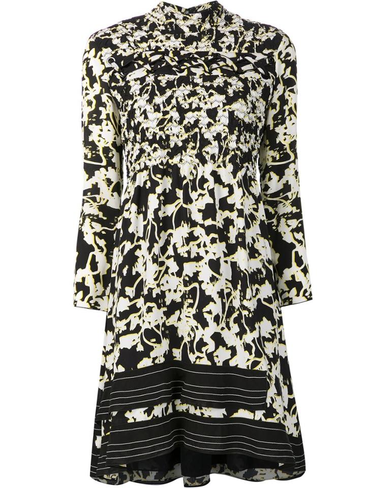 Proenza Schouler Vine Print Dress - Black