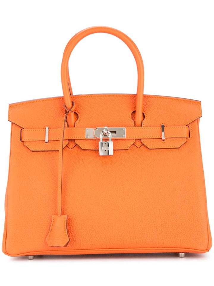 Hermès Vintage Hermès Birkin 30 Bag - Yellow & Orange