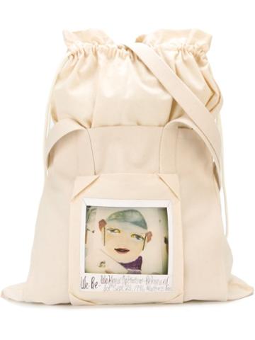 And Re Walker Instant Photo Print Tote, Women's, Nude/neutrals, Cotton