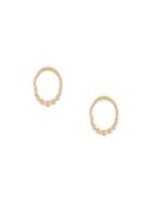 Natalie Marie 9kt Yellow Gold Indra Studs