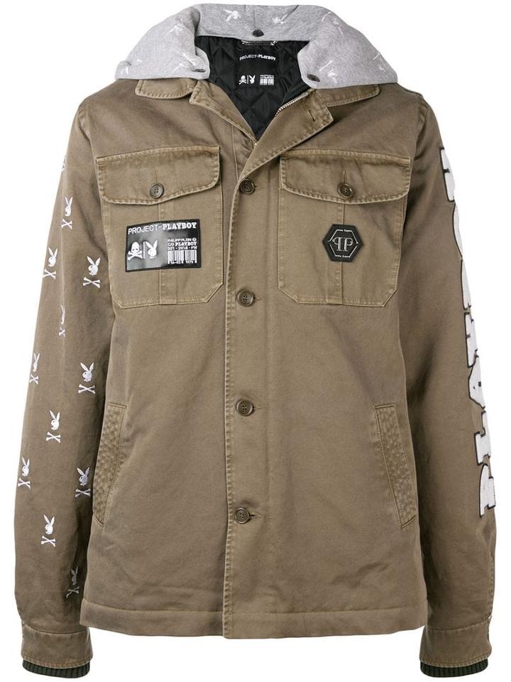 Philipp Plein Philipp Plein X Playboy Bunny Jacket - Green