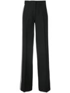Derek Lam Tuxedo Trouser With Lace Trim - Black