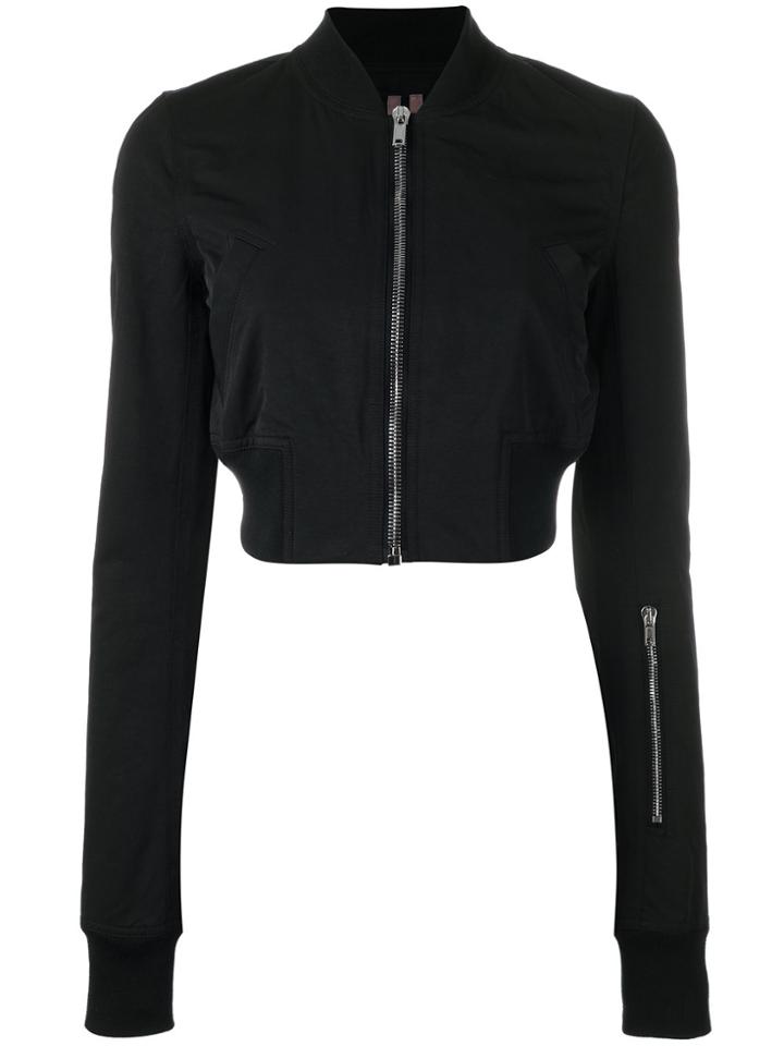 Rick Owens Drkshdw Cropped Jacket - Black