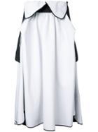 Maticevski Atlas Full Skirt - White