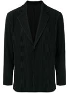 Homme Plissé Issey Miyake Tailored Blazer Jacket - Black