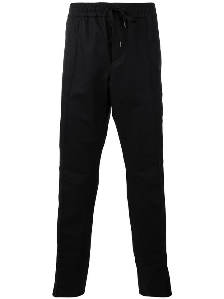 Kenzo Drawstring Track Pants, Men's, Size: 50, Black, Cotton